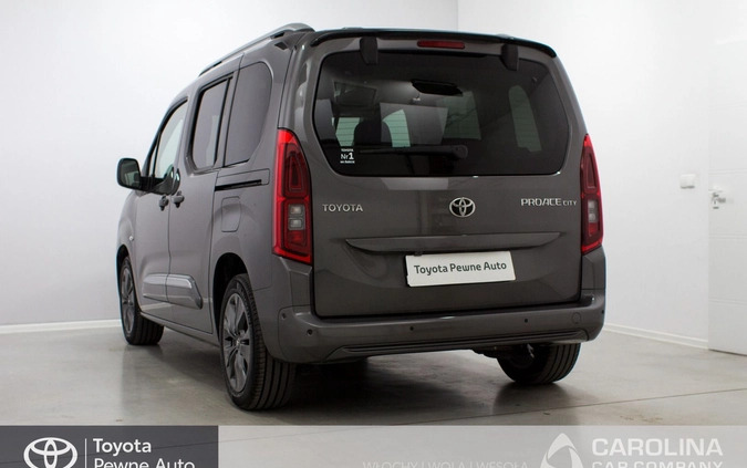 Toyota Proace City cena 133900 przebieg: 29666, rok produkcji 2021 z Warszawa małe 137